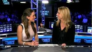 WPT LA Poker Classic Marianela Pereyra Interviews Shana Hiatt [upl. by Suivatra]