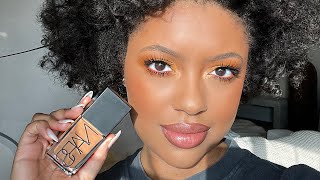 Foundation Friday Over 50  NARS Light Reflecting Foundation Wear Test on Mature Skin [upl. by Euhc]