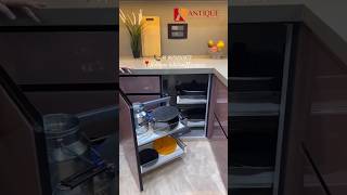 Magic corner modular kitchen ytshorts modularinteriors shorts trandingshorts treandingreel [upl. by Aytida]