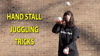 8 Hand StallFork 3Ball Juggling Tricks From Easy to Hard with slow motion [upl. by Tidwell490]