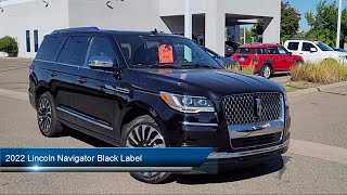 2022 Lincoln Navigator Black Label Sport Utility Sacramneto Roseville Elk Grove Folsom Stockton [upl. by Onafets]