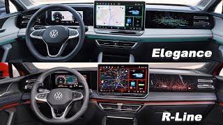 2024 Volkswagen Tiguan Interior – Elegance vs RLine Completely Redesigned [upl. by Giwdul]