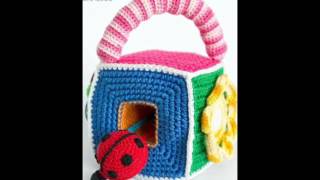 Juegos tejidos en crochet para bebe [upl. by Larochelle]