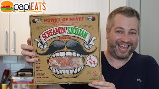 Screamin Sicilian Pizza  Mother of Meat  Frozen Pizza Review [upl. by Adierf113]