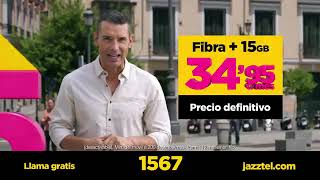 Jazztel Fibra  15 GB por 3495 mes ¡DE FI NI TI VO Ampliamos Oferta hasta finde mes [upl. by Meelas]