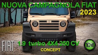 NUOVA FIAT CAMPAGNOLA puro divertimento [upl. by Uhej]