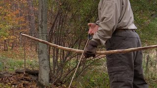 How to Build a Survival Bow  Instructional Video Sample [upl. by Herm]