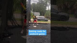 Batting Practice 🔥🔥 don’t give up batflip dingers youtubeshorts reels viralvideo [upl. by Dever44]