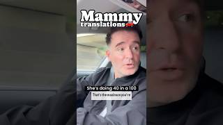 Driving Mammies Be Like comedy irishmammies [upl. by Auqenet]