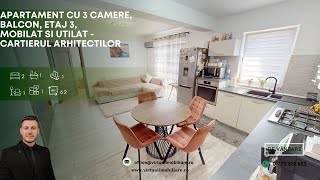 Apartament de vanzare 3 camere 62 mp  balcon 13 mp  pod [upl. by Spence]