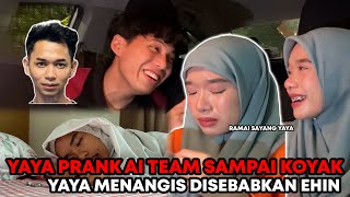 EHIN JANJI TAK BUAT YAYA MENANGIS LAGI  YAYA PRANK CALL AI TEAM  KITA ORANG SEMUA SAYANG YAYA [upl. by Nielsen787]