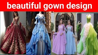 beautiful gown design  Very style gown design  latest gown design [upl. by Pandich147]