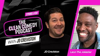 Clean Comedy Podcast EP 381  Leon the Jokester  Seeing Comedy Differently [upl. by Rimidalg]