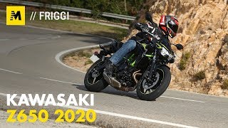 KAWASAKI Z650  TOP SPEED [upl. by Ecyal]