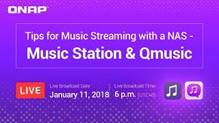 Tips for Music Streaming with a NAS  Music Station amp Qmusic [upl. by Eedeed]