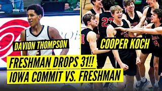 DAVION THOMPSON VS COOPER KOCH Metamora Faces Bolingbrook in Jack Tosh Championship [upl. by Bronez]