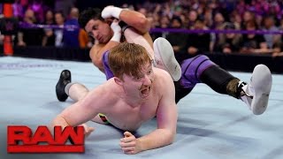 Gentleman Jack Gallagher vs TJP Raw May 8 2017 [upl. by Silrac]