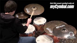 Bosphorus 20quot Master Vintage Ride Cymbal MV20R1021913F [upl. by Ahsien]