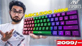 60 Gaming Keyboard  Ant Esports MK1300 Mini  A Downgrade [upl. by Lyrehs31]