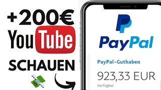 Verdiene 200€Tag durch Youtube Videos anschauen▶️💰 Online Geld verdienen als Anfänger [upl. by Kylen911]