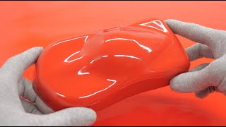 Rwraps Red Hyper Gloss Vinyl Film [upl. by Odraccir]