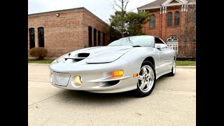 2002 PONTIAC trans am ws6  7490 miles for sale [upl. by Burne]