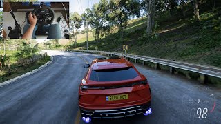 Forza Horizon 5  900HP Lamborghini Urus  OFFROAD with MOZA R5  MOZA HGP Shifter  4K 60FPS [upl. by Harbour]