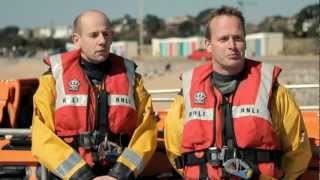 Exmouth RNLI volunteer awarded medal for rescue of four people from capsized powerboat [upl. by Arze]