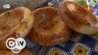 Global Snack Kyrgyzstan lepyoshka  DW English [upl. by Drawyeh]