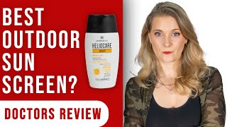 The Heliocare 360° Water Gel SPF 50 on oily skin  Doctors Review [upl. by Yllen]