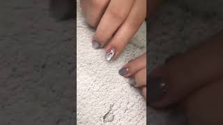 깨방정 네일asmr nailasmr 네일연장네일아트 nailart nails [upl. by Erodavlas]