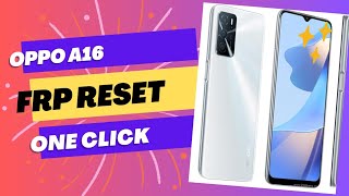 oppo A16 frp reset in unlock tools  oppo A16 frp done [upl. by Nisotawulo]