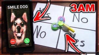 DO NOT PLAY CHARLIE CHARLIE FIDGET SPINNER WHEN TALKING TO SMILE DOG AT 3AM THIS IS WHY [upl. by Liberati]