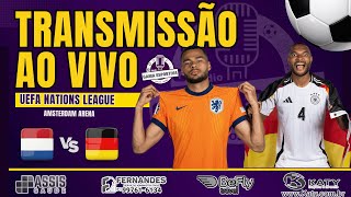 Holanda x Alemanha  Uefa Liga das Nações  Ao Vivo Narração [upl. by Hijoung]