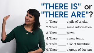 Confusing English Grammar “THERE IS” or “THERE ARE” [upl. by Finstad]