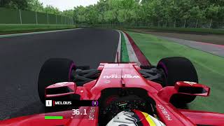 Assetto Corsa PS4  Ferrari SF70H  Silverstone 127089  SETUP DS4 Controller [upl. by Rollins]