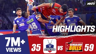 Pro Kabaddi 2019 Highlights  Bengaluru Bulls vs Haryana Steelers  Pawan Sehrawat 39 Raids points [upl. by Enaoj]