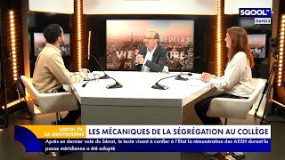 La Quotidienne 17052024  Les mécaniques de la ségrégation au collège [upl. by Aria256]