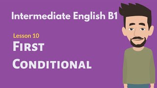 Intermediate English Conversation 10 First Conditionals [upl. by Nalla]