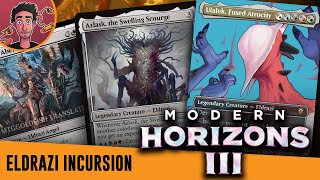 Eldrazi Incursion Full Deck Reveal  Modern Horizons 3 Commander Precon MTG Spoilers [upl. by Shing]