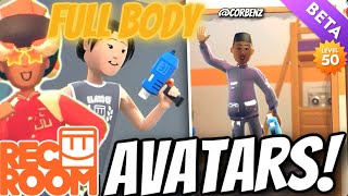 NEW Rec Room Full Body Avatars Update [upl. by Isa]