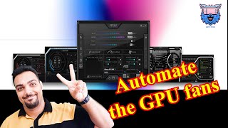 avoid overheating amp automate GPU fan speed in msi afterburner [upl. by Rothschild665]