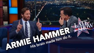 Armie Hammer Ate NYC Street Meat And Lived To Eat Another Day [upl. by Ander845]