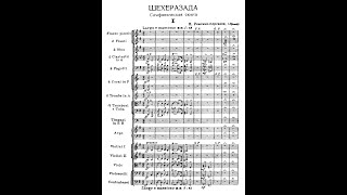 RimskyKorsakov  Scheherazade Op 35 Score [upl. by Santa13]