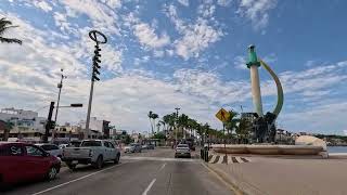 Por Mazatlán desde El Toreo hasta Malecón de Olas Altas [upl. by Kipton158]