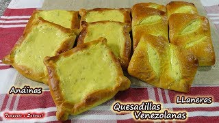 QUESADILLAS VENEZOLANAS ANDINAS Y LLANERAS un delirio de sabor [upl. by Runck]