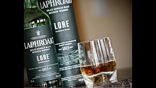 Laphroaig Lore Peated Scotch Whisky 329 [upl. by Hartley]