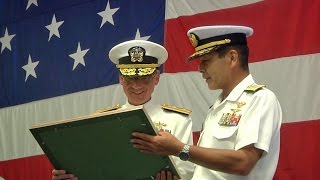 アメリカ海軍･第7遠征打撃群第7艦隊司令官交代式  US Navy Expeditionary Strike Group 7 7th Fleet Change of Command [upl. by Rambow]