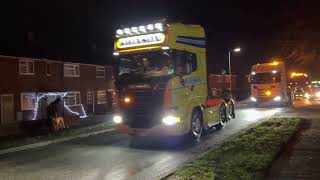 Uttoxeter Christmas convoy [upl. by Aerdied351]