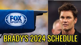 Tom Bradys 2024 Fox TV Schedule [upl. by Lemmie649]